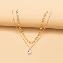 Colar Feminino Dourado com Pendente Brilhante – BRILHAH – imagem 4