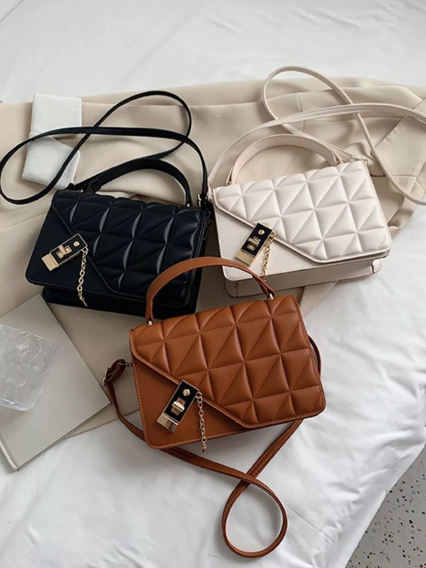 Mala Feminina Acolchoada com Alça – BRILHAH