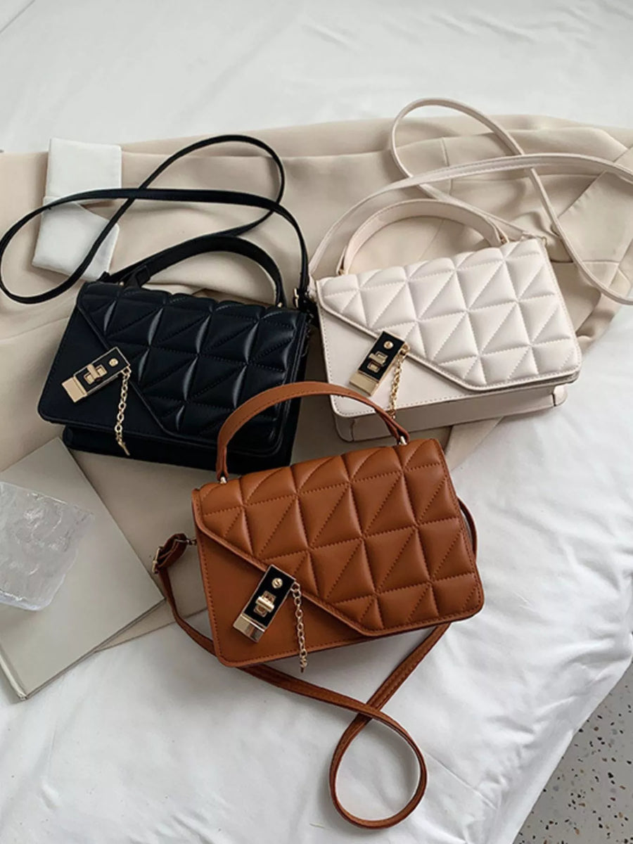 Mala Feminina Acolchoada com Alça – BRILHAH